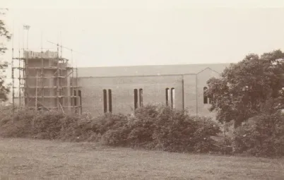 St Luke’s, Loscoe, under construction, 1937