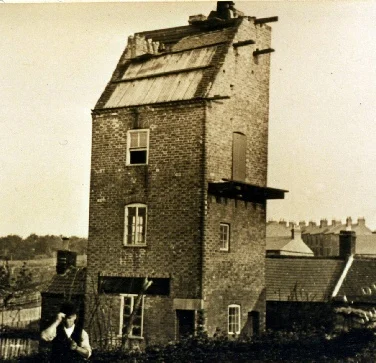 Langley Castle c.1900, on Hands Road. 