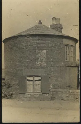 The "Round House," Smalley, demolished in 1956 - originally a toll house on the Derby to Mansfield Turnpike road